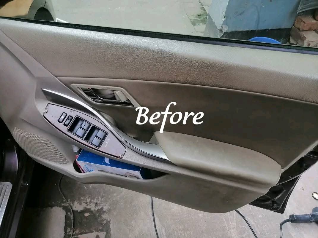 পলিশের আগে দরজা — Before