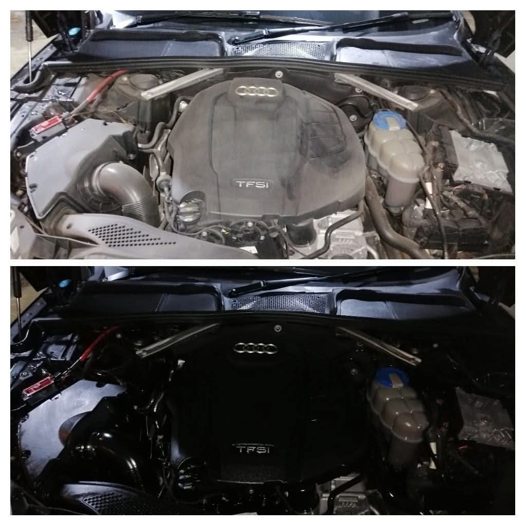 Audi ইঞ্জিন বে
